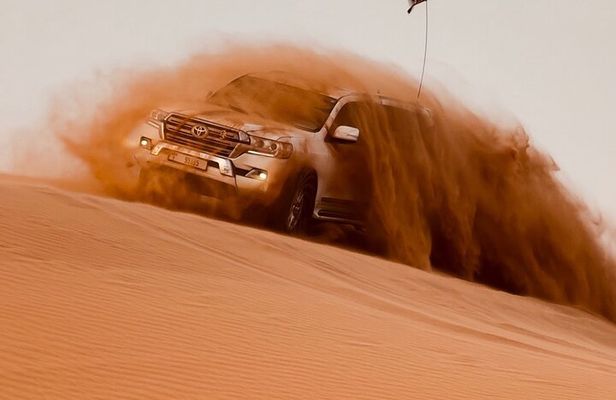 Dubai Desert Safari, ATV Bike, SandBoarding, Camel Ride & BBQ 
