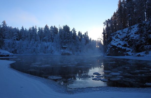 Little Karhunkierros Trail Snowshoeing Adventure in Oulanka
