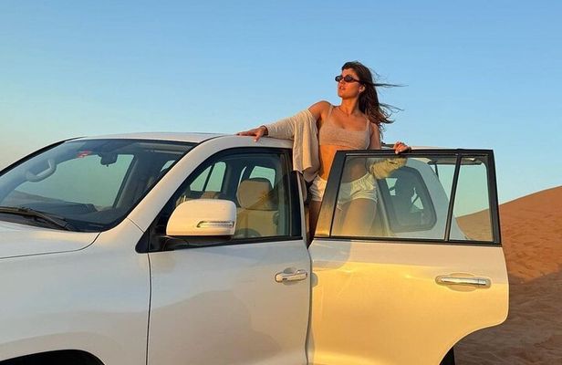 Dubai: Morning Desert Safari Red Dunes Bashing Camel Sandboarding