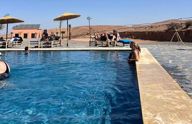 Agafay Desert Day Pass Quad, Camel Ride, Pool with Lunch