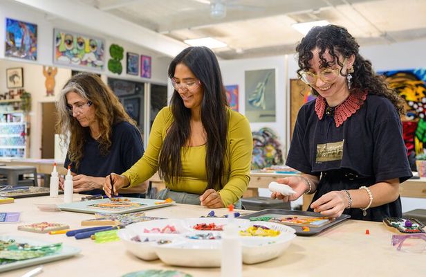 Create unique mosaic art in the heart of East Austin