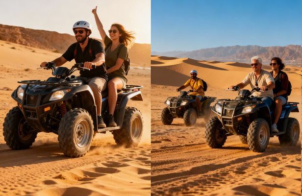 ATV Quad Bike Safari Sharm El Sheikh Camel Ride BBQ Dinner Show