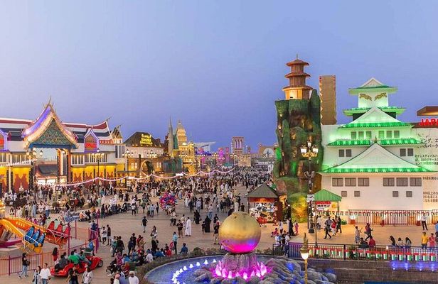Miracle Garden & Global Village Tickets with Private Transfers 