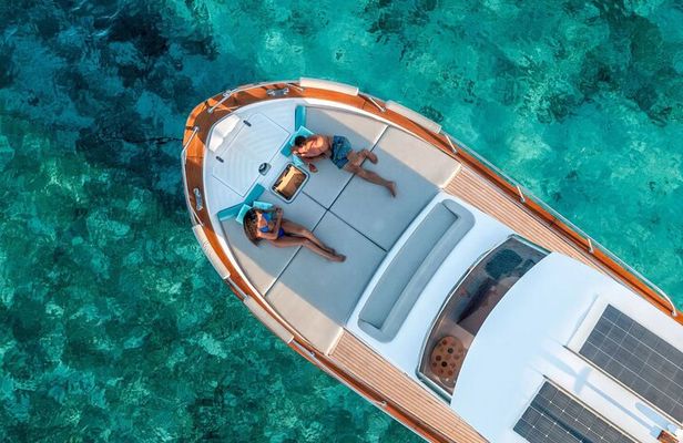 Eco Friendly Hybrid Boat Tour to Favignana & Levanzo from Trapani