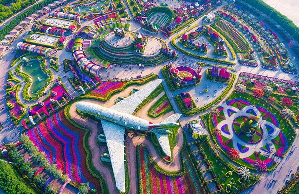 Global Village & Miracle Garden Combo Pack with Private Transfer