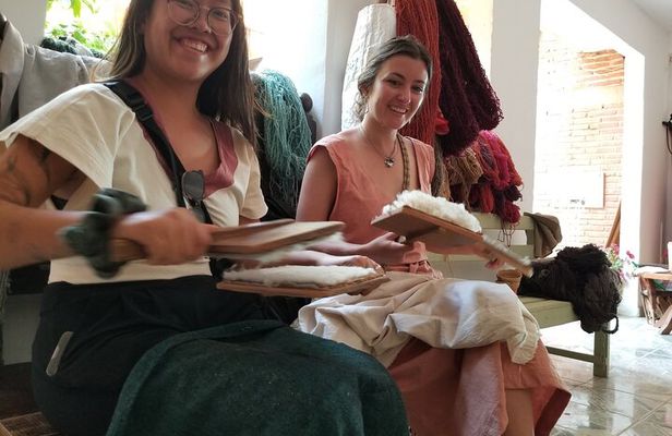 Hands-on Weaving Experience with Natural Dyes in Oaxaca