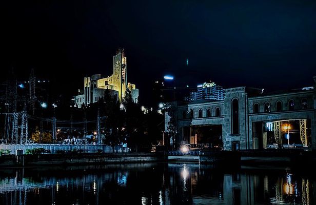 Brutal Tbilisi — Night Edition: Dark Side of Soviet Architecture
