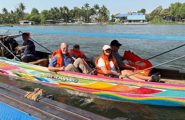 Kanchanaburi River Kwai Death Railway, Khao Poon Cave Boat Trip