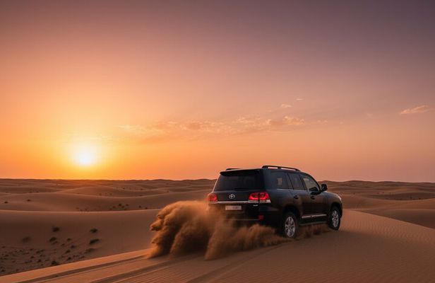 Dubai Desert Safari with BBQ, Camel Ride and Live Shows 
