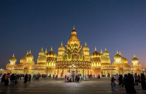 Dubai Miracle Garden and Global Village Combo Tour with Transfers