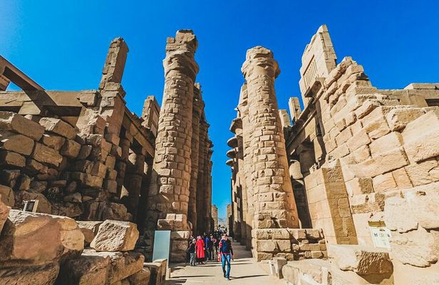 Private Luxor Day Tour with Hot Air Balloon All Inclusive