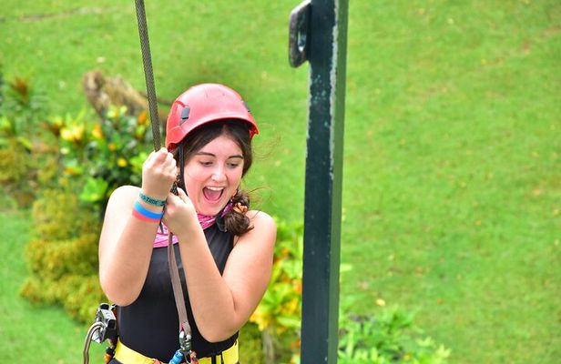 4x1 Puerto Plata Tour: Buggy, Zipline, Waterfalls & Lunch