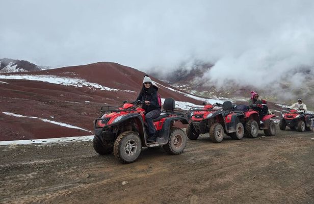 Red Valley and Rainbow Mountain ATV Tour with Meals