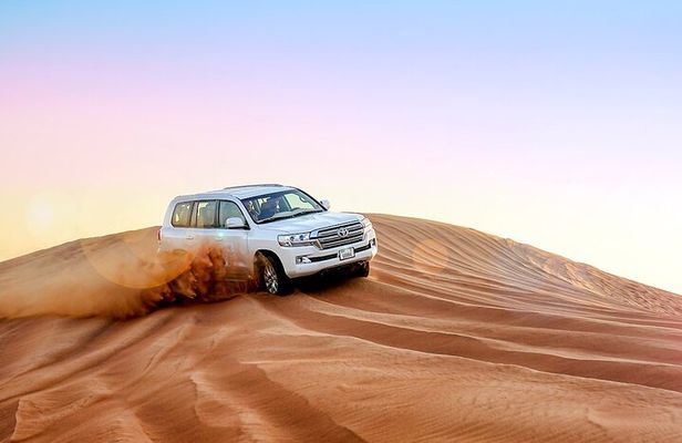 Dubai VIP Desert Safari with Pick/Drop, Camel Ride, Dinner & Show