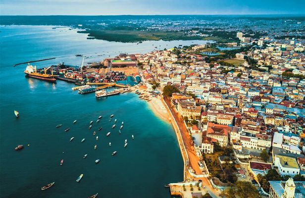 Zanzibar City Tour, Prison Island & Nakupenda Sandbank with BBQ 