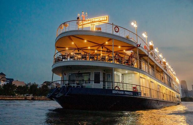 Saigon Dinner Cruise Buffet or Set Menu with Live Music