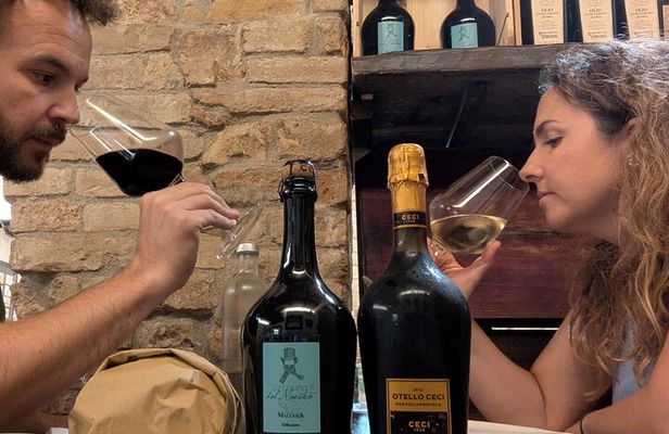 Wine Tasting with Parmesan and Ham Board in Parma
