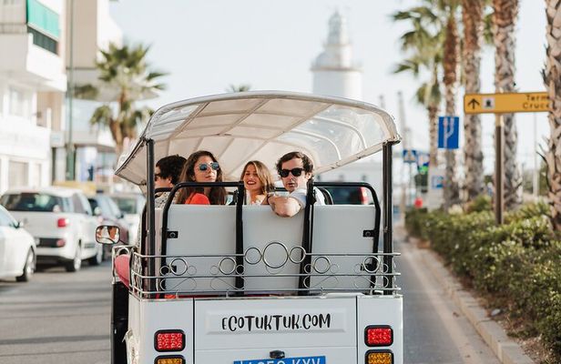 Express Tour of Malaga in Private Eco Tuk Tuk