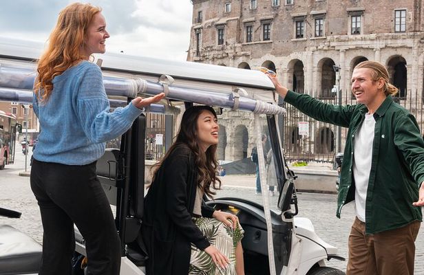  Rome Highlights Private Tour by Golf Cart private tour