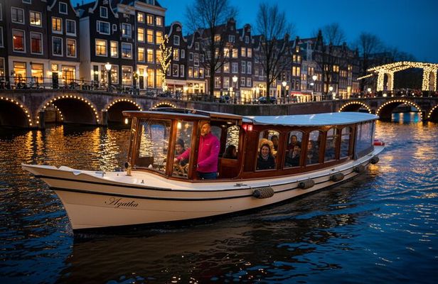Amsterdam Evening Cruise Incl Drinks and Bites - Small Group Tour