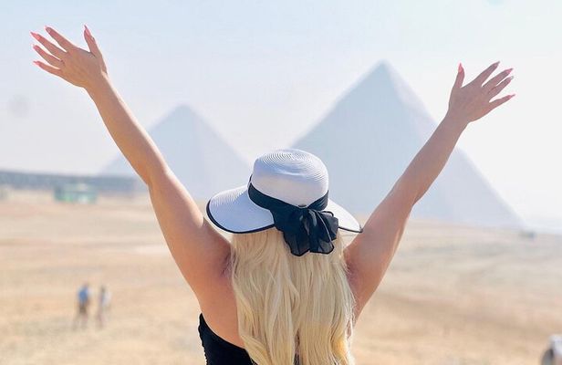 Cairo top tours to Giza Pyramids, Grand Egyptian Museum, Bazaar