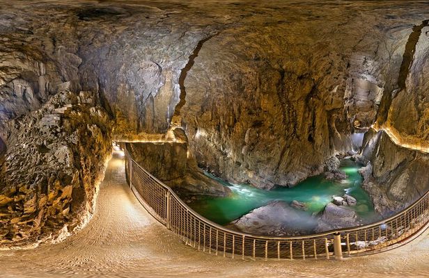 Postojna Cave, Predjama Castle and Timeless Villages Private Tour