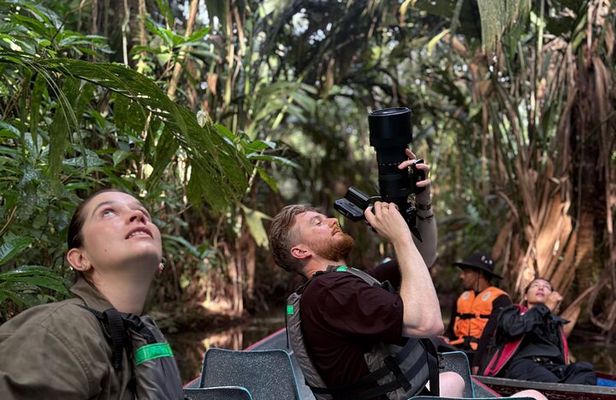 Canoe experience and Night adventure in Tortuguero 