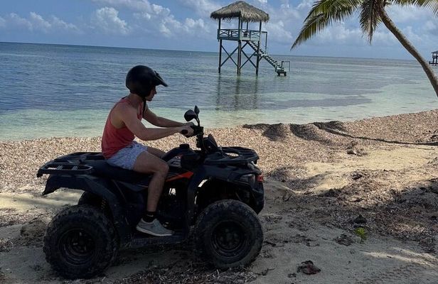 Roatán ATV Jungle Adventure & West Bay Beach Day Pass