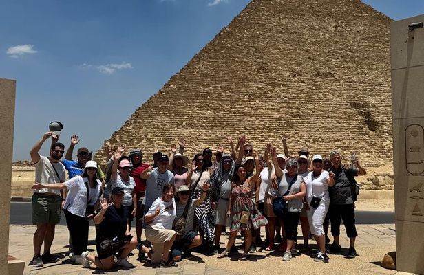 Private Grand Egyptian Museum and Pyramids Tour from Cairo