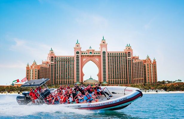90 Minutes Speedboat Tour: Marina, Atlantis, Palm & Burj Al Arab