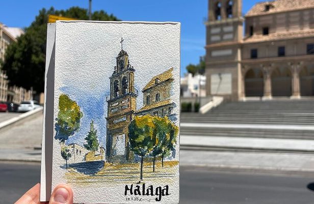 Tour and Drawing in Malaga