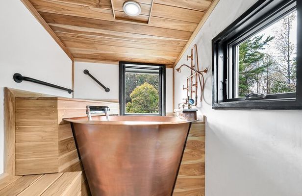 Asheville Spa Escape Salt Sauna, Steam and Copper Soak Experience