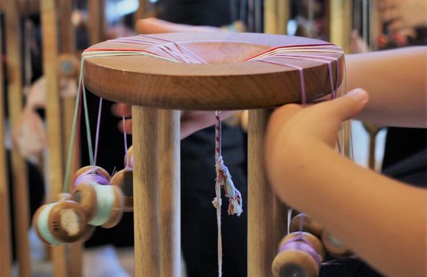 Kumihimo Braiding Workshop in Kyoto