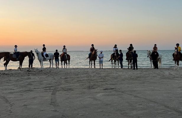 Historic Horseback Bahrain Fort Experience by the Sea