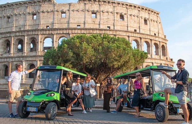 Rome Golf Cart Tour with Local Guide: Hidden Gems & Landmarks