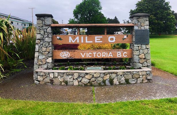 Butcher Garden, Mile Zero, Downtown Victoria w/ BC Ferry Day Tour