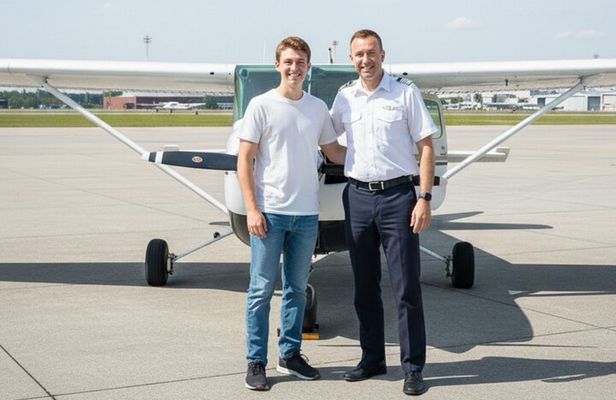 60-Minute Private Pilot Experience Flight from Burlington