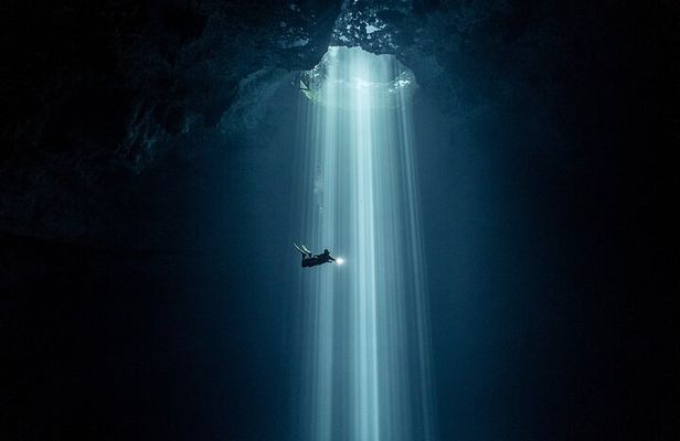 Cenote Scuba Diving Adventure at The Pit and Dos Ojos