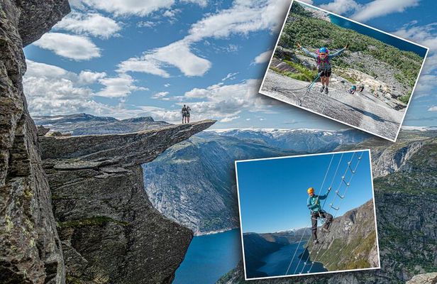 Trolltunga Sky Ladder Via Ferrata