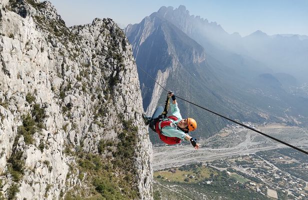 Via Ferrata Ruta Vertigo Rock Climbing and Zipline Adventure