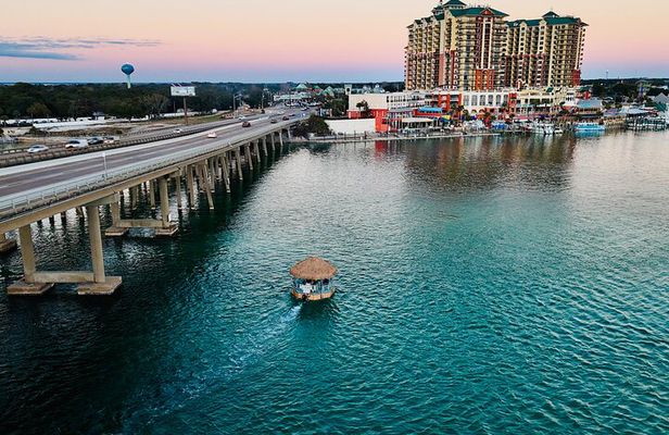 1.5 Hour Tiki Boat Harbor and Dolphin Cruise Destin FL