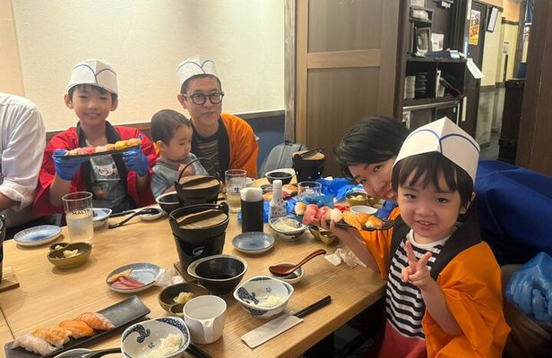Sushi Making Workshop in Tokyo