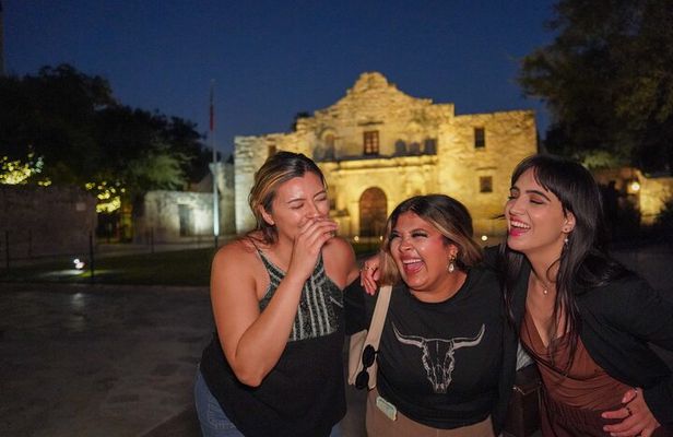 San Antonio Premium Night Driving Tour with Riverwalk Boat Cruise
