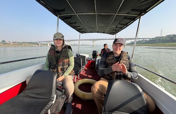 Private Chambal Safari entry tickets with boat ride & Transfers