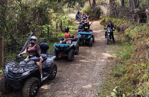 Medellin : Off-Road Adventure in ATV, Quad-Adrenalin-waterfall
