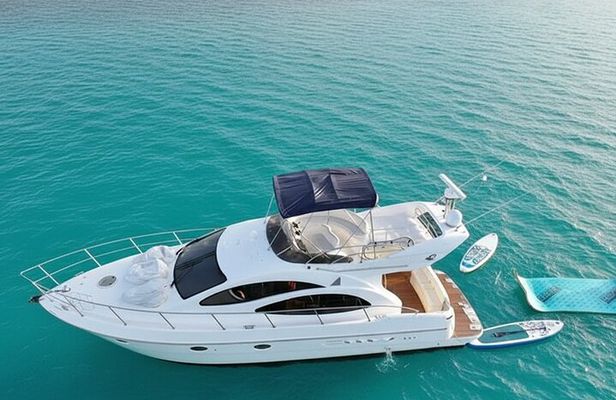 48ft + FREE HOUR Miami Yacht Rental, 2 to 6 Hours, 13 People