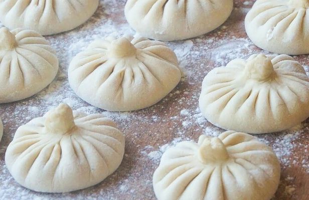 Khinkali and Khachaluri Cooking Class with a natural Wine