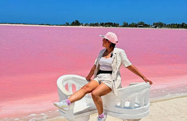 Authentic Guided Tour To The Pink Waters of Las Coloradas Yucatan