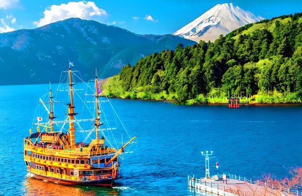 Tokyo: Mt. Fuji Cruise & Hakone Ropeway Day Trip by Bus