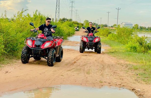 Countryside Quad Bike with Sunset Drink